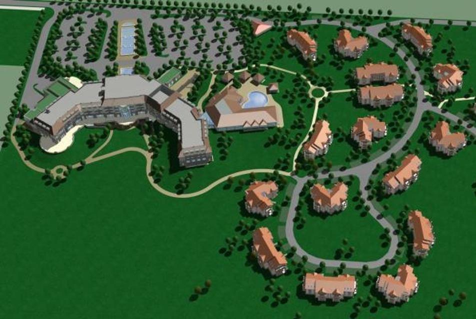 Bad-Buek Golf & Wellnes Apartman Villapark Eksteriør bilde